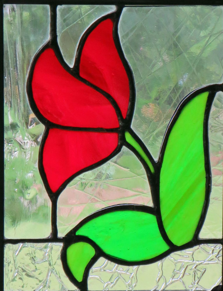 simple stained glass art